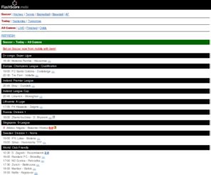 soccerflashscores|Mobile livescore .
